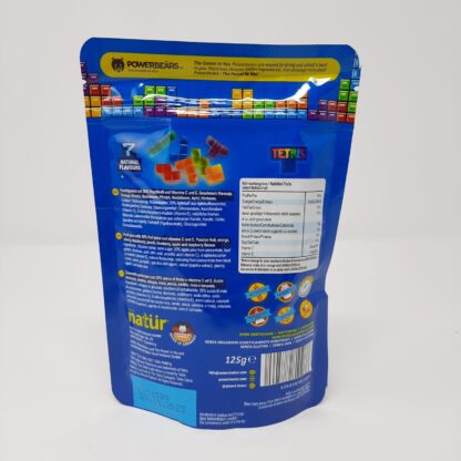 POWERBEARS - GAMER : TETRIS mit 20% Fruchtsaft plus Vit. C+E (125g) – Bild 3