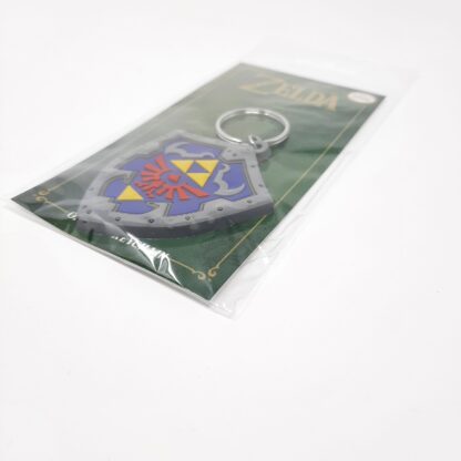 ZELDA - Gummi-Schlüsselanhänger Hylia-Schild 6 cm – Bild 2