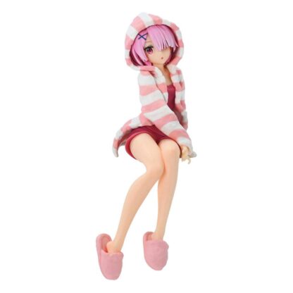 RE:ZERO - Noodle Stopper PVC Statue Ram Room Wear 14 cm
