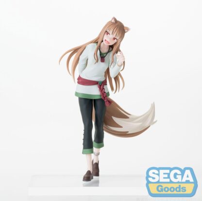 SPICE AND WOLF - Merchant meets the Wise Wolf PVC Statue Desktop x Decorate Collections Holo 16 cm