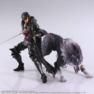 FINAL FANTASY XVI - Bring Arts Actionfiguren Set Clive Rosfield & Torgal