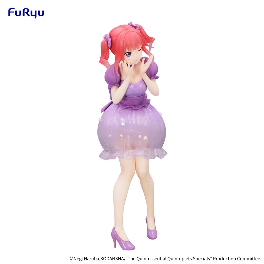 QUINTESSENTIAL QUINTUPLETS - Trio-Try-iT PVC Statue Nakano Nino Pastel Dress Ver. 21 cm – Bild 2
