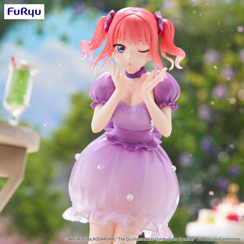 QUINTESSENTIAL QUINTUPLETS - Trio-Try-iT PVC Statue Nakano Nino Pastel Dress Ver. 21 cm – Bild 5