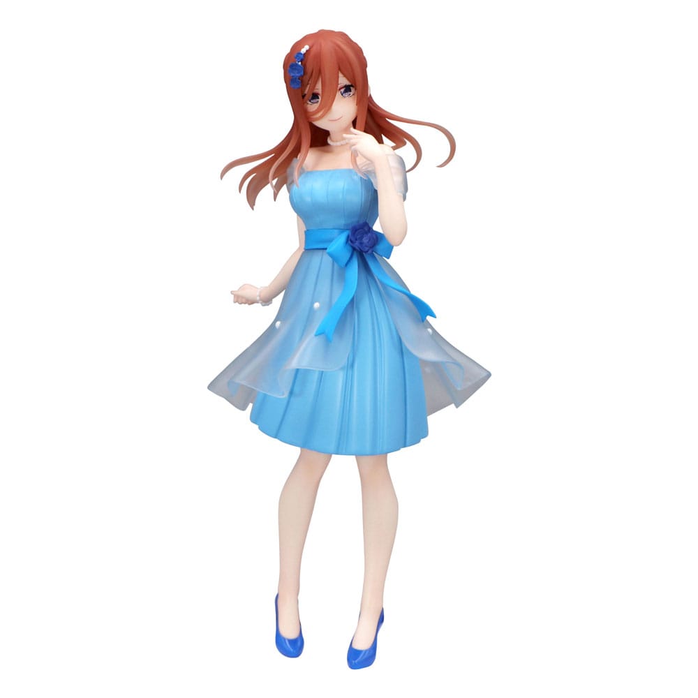 QUINTESSENTIAL QUINTUPLETS - Trio-Try-iT PVC Statue Nakano Miku Pastel Dress Ver. 21 cm